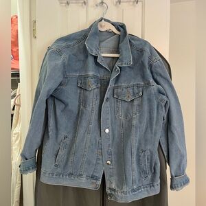 Size large personalized “Mrs. Johnson” Jean jacket